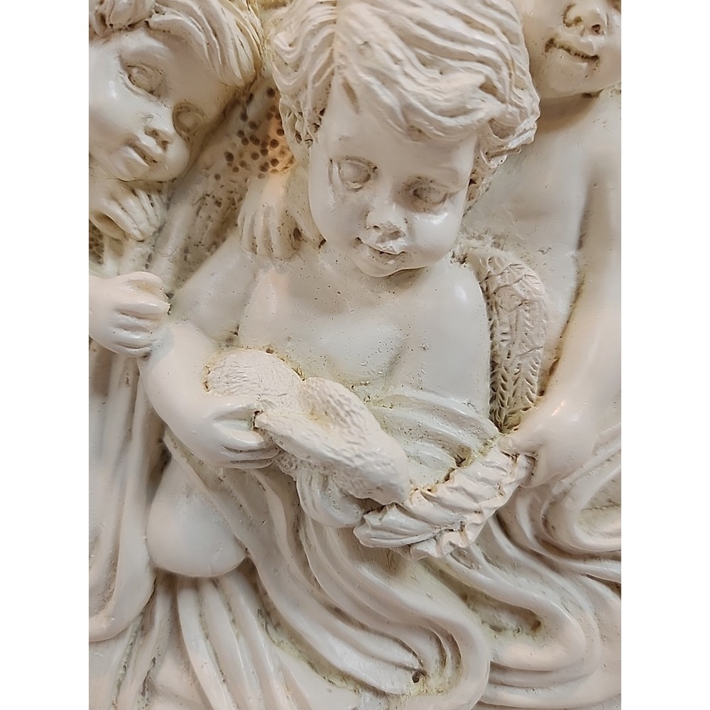 Angels Cherubs "Animals In Forest" Hanging Wall Art 12" X 8.5" - Picture 13 of 16